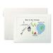First Base Embossed Reply Card