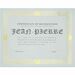 First Base Capital Gold Foil/Linen Certificate