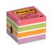 3M Mini Bright Colors Memo Cube