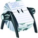 Durable Telindex Flip Rotary Address Card File