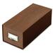 Globe-Weis Index Card Box With Follower Block