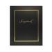 Hutchings & Patrick Gold Stamped Scrapbook