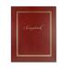 Hutchings & Patrick Gold Stamped Scrapbook