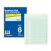 Blueline Analysis Columnar Pad