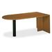Basyx BL2115 Peninsula Desk With End Panel