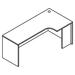 Basyx BL2124R Right Credenza Shell With Corner Extension
