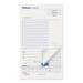 Blueline Guest Check Book