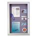 Ghent 1-Door Enclosed Bulletin Board