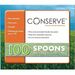 BAU10232 - Corn Starch Spoons, Biodegradable, 100/BX, White