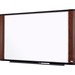 MMMM7248MY - Dry-Erase Boards, Melamine, 6'x4', Mahogany Frame