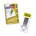 KLF67000 - Docu-Flages,"Sign Here",2"x3-3/4",160 Ct,Yellow/Translucent