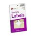 MACOS720 - Notarial Seals, 2" Diameter, 42/PK, Gold
