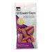 LEO80799 - Eraser Pencil Caps, Rubber, 12/PK, Pink