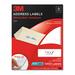 3M Address Label - 1.33" Width x 4" Length - 1400 / Pack MMM3100F
