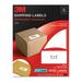 3M Address Label - 2" Width x 4" Length - 1000 / Pack MMM3100T