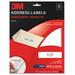 3M Address Label - 1" Width x 4" Length - 500 / Pack MMM3200C