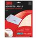 3M Address Label - 1" Width x 2.62" Length - 10 / Pack MMM3400A