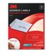 3M Address Label - 1.33" Width x 4" Length - 50 / Pack MMM3400D
