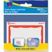 AVE45143 - Name Badge Label Pads, 3"x4", 40/PK, Red Border