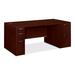 HON11899NN - Double Pedestal Desk,Laminate Panel,72"x36"x29-1/2",Mahogany