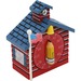 BAU77062 - Schoolhouse Timer, 0-60 Minutes, Red