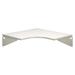 HONNWC3624TG1Q - Corner Worksurface, 36"Wx24"D, White Laminate/Light Gray