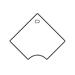 HONNWC3624TG1V - Corner Worksurface, 36"Wx24"D, White Laminate/Tan