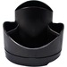 Storex Rotary Desk Organizer - 5.25" x 5.75" x 5.75" - Black