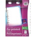 Avery Preprinted Tab Divider