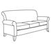 DMIH20293041621 - DMi Heritage Senior Living Sofa