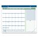 AT A GLANCE SKAP0417 Monthly Desk Calendar, 12 Months, Jan-Dec, 22'' x 17'', Blue, AAGSKAP0417, AAG SKAP0417