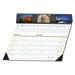 AT A GLANCE SKCS2-00 Desk Pad, Jan-Dec, Refillable, 22'' x 17'' , 3 Pockets, Ruled Blocks, AAGSKCS200, AAG SKCS2-00