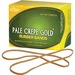 Alliance Rubber Pale Crepe Gold Rubber Band