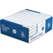 Avery 4033 Pin Fed Labels, 3 Across, 4'' x 1-7/16'', 15000/BX, White, AVE4033, AVE 4033