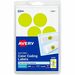 Avery Dennison Removable Round Color Coding Label
