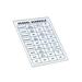 Esselte 43150 No Heat Laminating Film, 9'' x 12'', 50/BX, Clear, ESS43150, ESS 43150