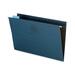 Hanging Earthwise Folder, 1/5 Tab Cut, Legal Size, Blue
