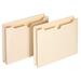 Globe Weis 3043DT Vertical File Jacket, 2''Exp, 9-1/2'' x 11-3/4'', 25/BX, Manila, GLW3043DT, GLW 3043DT