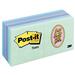 3M Post-it Aquatic Plain Notes
