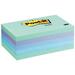 3M Post-it Aquatic Plain Notes
