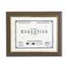 Nu-Dell Insertable Executive Award Plaque