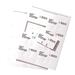 Rolodex Laser/Inkjet Rotary File Card