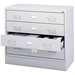Safco 4935LG Audio/Video Cabinet, Steel Rod Dividers, 37'' x 17-3/8'' x 27-3/4'', SAF4935LG, SAF 4935LG