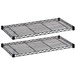 SAF5287BL - 2 Extra Shelves, 36"x18", 1000 lb., Black