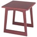 SAF7960MH - End Table, 21"x21"x20", Mahogany