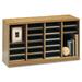Safco E-Z Stor 9311MO Light Wood Literature Organizer
