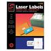 Simon Marketing 11340 Laser Mailing Labels, 1-1/3'' x 4'', 1400, Bright White, SIL11340, SIL 11340