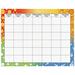 Trend Large Wipe-Off Blank Calendar Chart