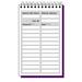 Tops Spiralbound Log-In Log Books
