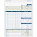 Tops Three Part Carbonless Job Invoice Forms